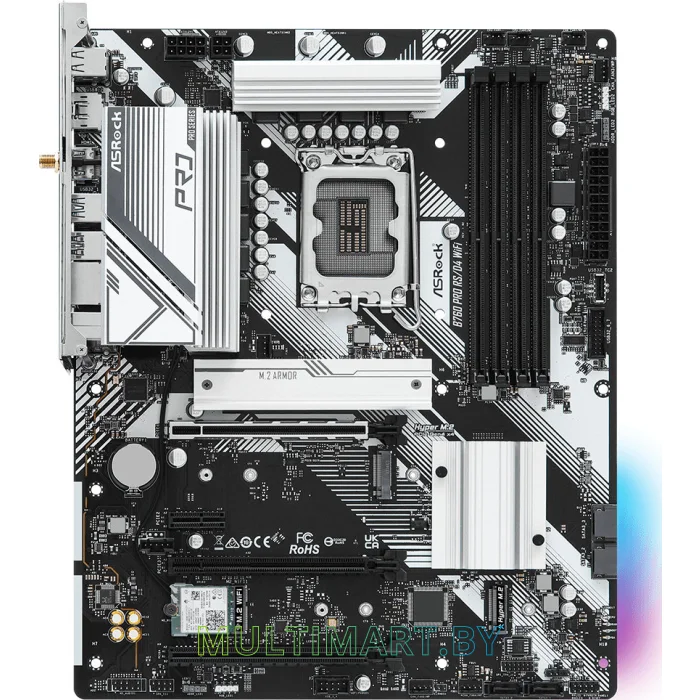 Материнская плата ASRock B760 Pro RS/D4 WiFi